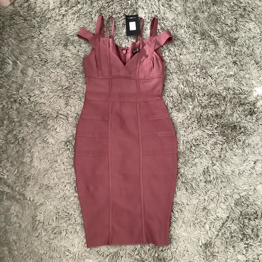 Mauve Bandage Dress